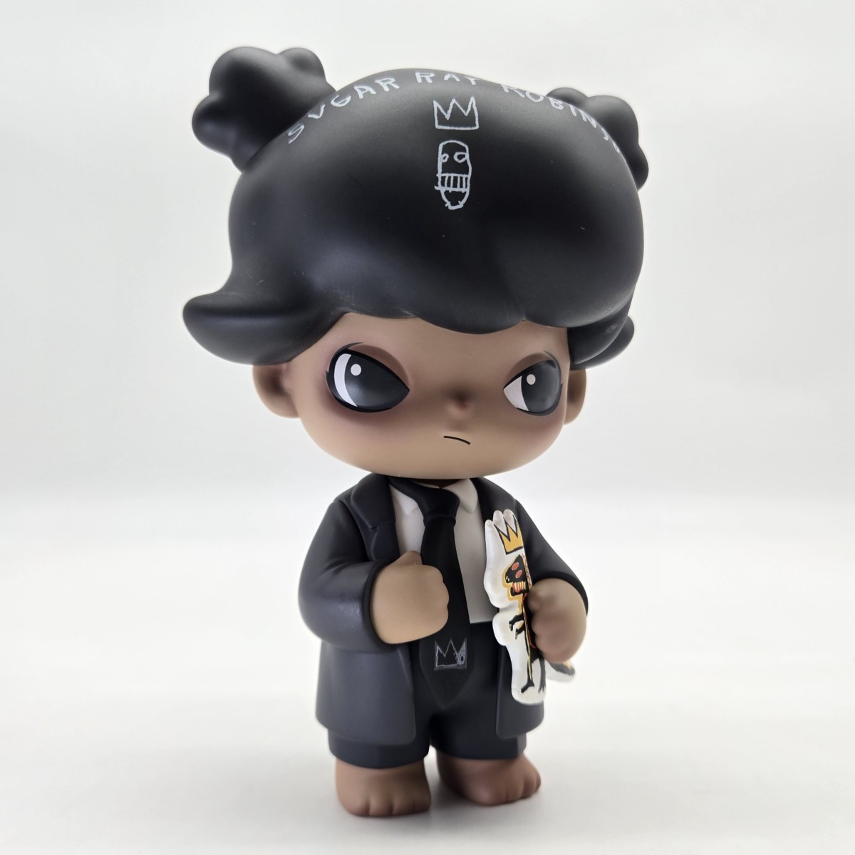 POP MART DIMOO x Jean-Michel Basquiat 002 Signed by Ayan Deng DIMOO 002 Ayan Deng Signed Limited Edition GREI Certificate GRA000136572760