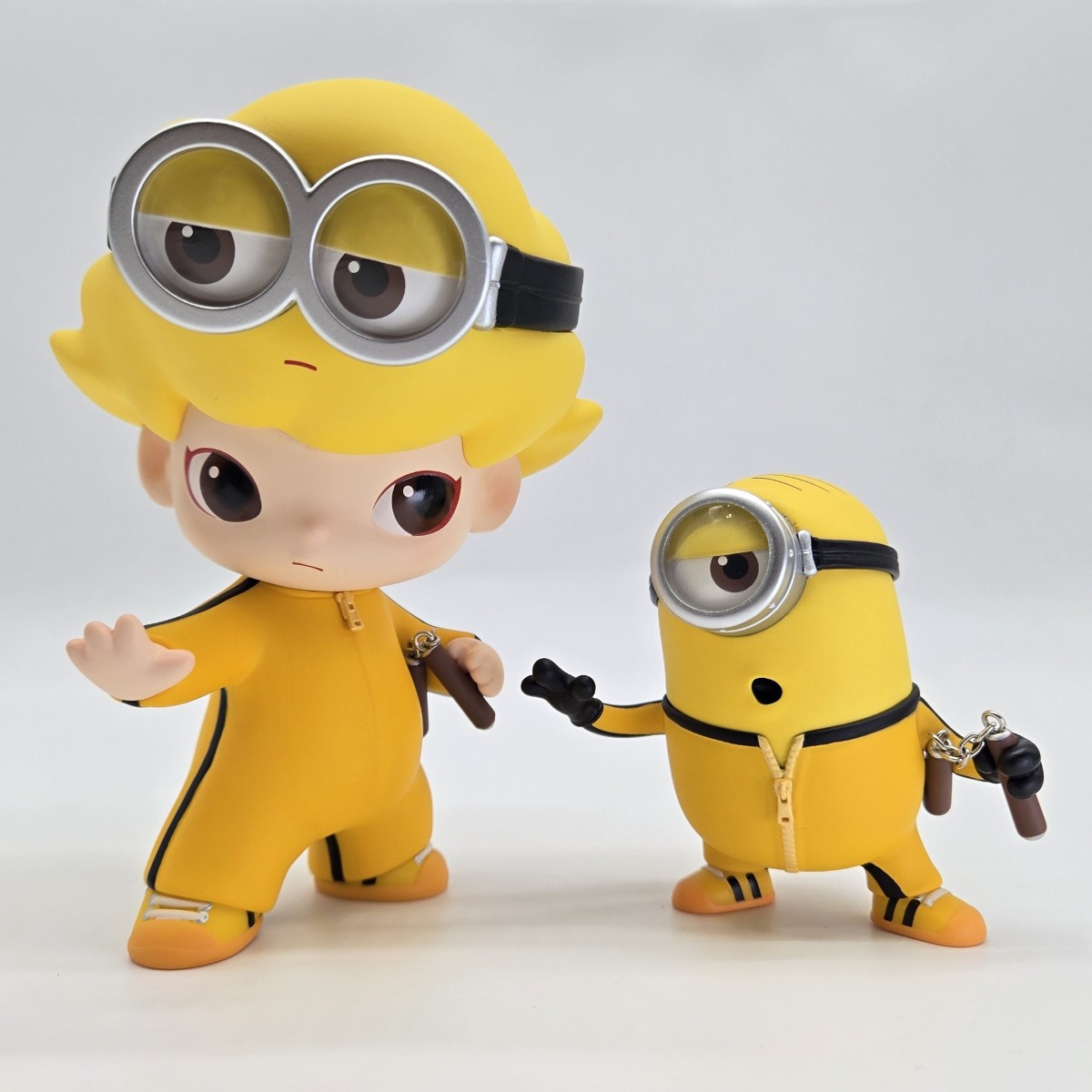 POP MART DIMOO x Minions Figure Set Signed by Ayan Deng DIMOO DIMOO x Minions Ayan Deng Signed Limited Edition GREI Certificate GRA000110859127