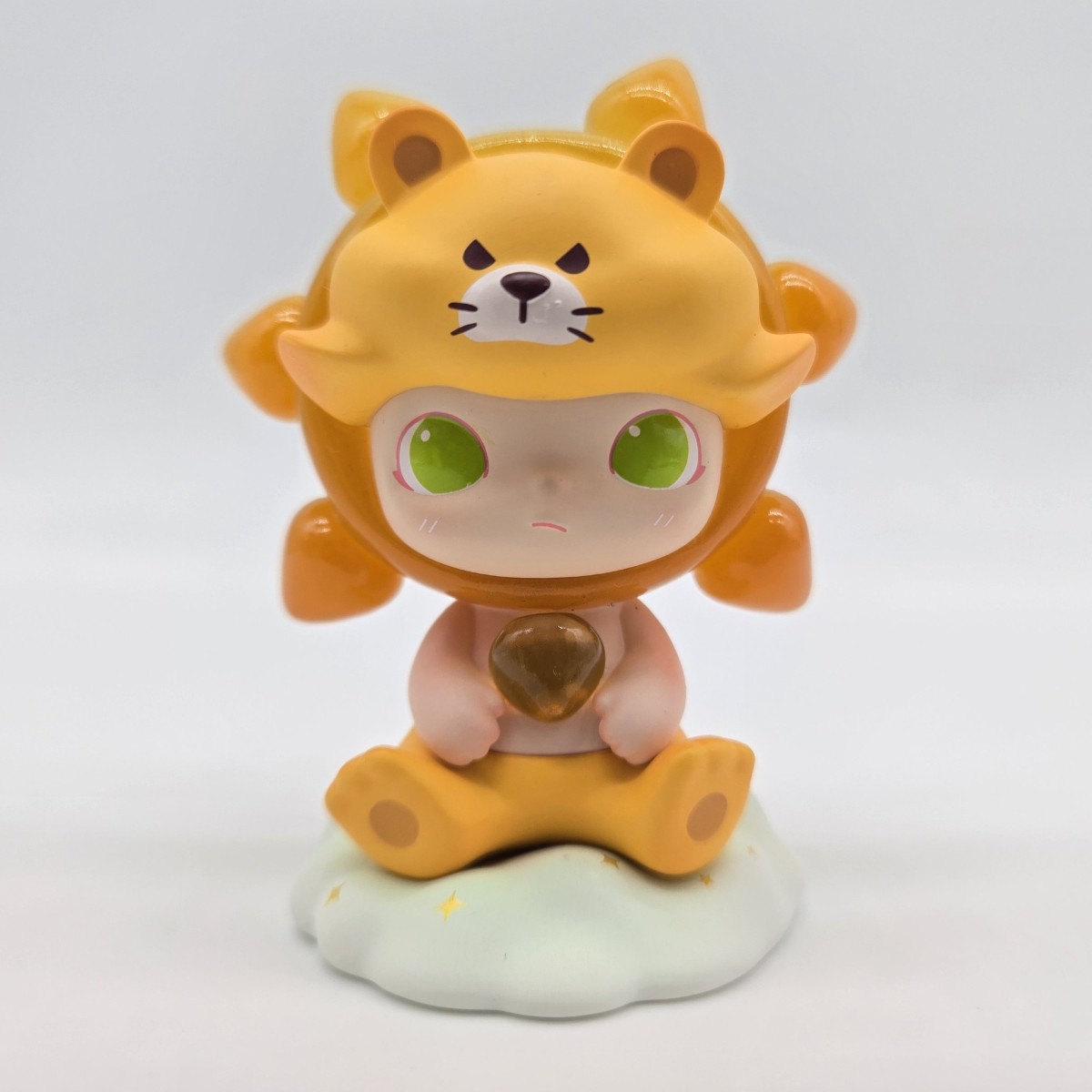 POP MART DIMOO Zodiac Series Leo Signed by Ayan Deng Dimoo Zodiac Series Leo Ayan Deng Signed GREI Certificate GRA000122992993