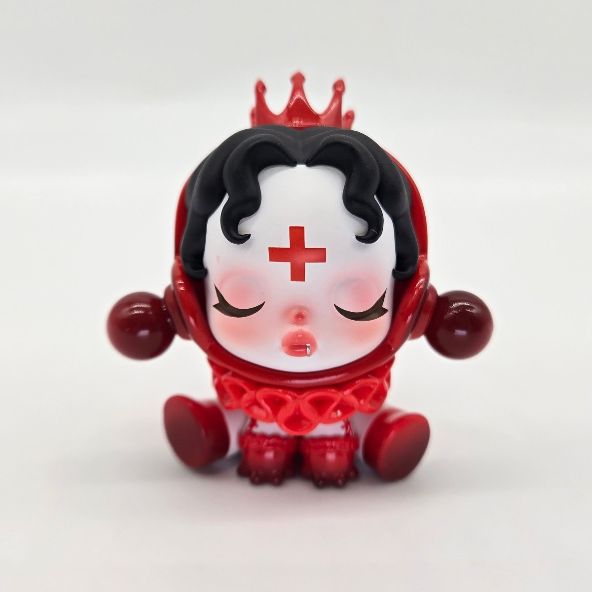 POP MART SKULLPANDA Bloody Knight Secret Chase Ancient Castle Series Figure SKULLPANDA Bloody Knight Xiong Miao GREI Certificate GRA000370475439