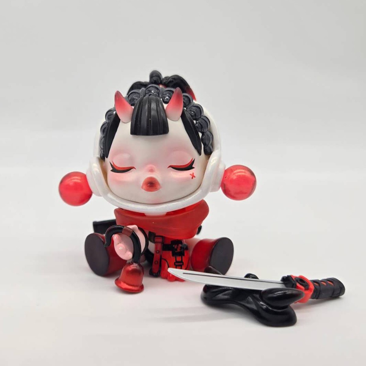 POP MART SKULLPANDA Guardian of Night Secret Chase City of Night Series Figure City of Night SKULLPANDA Xiong Miao GREI Certificate GRA000354100115