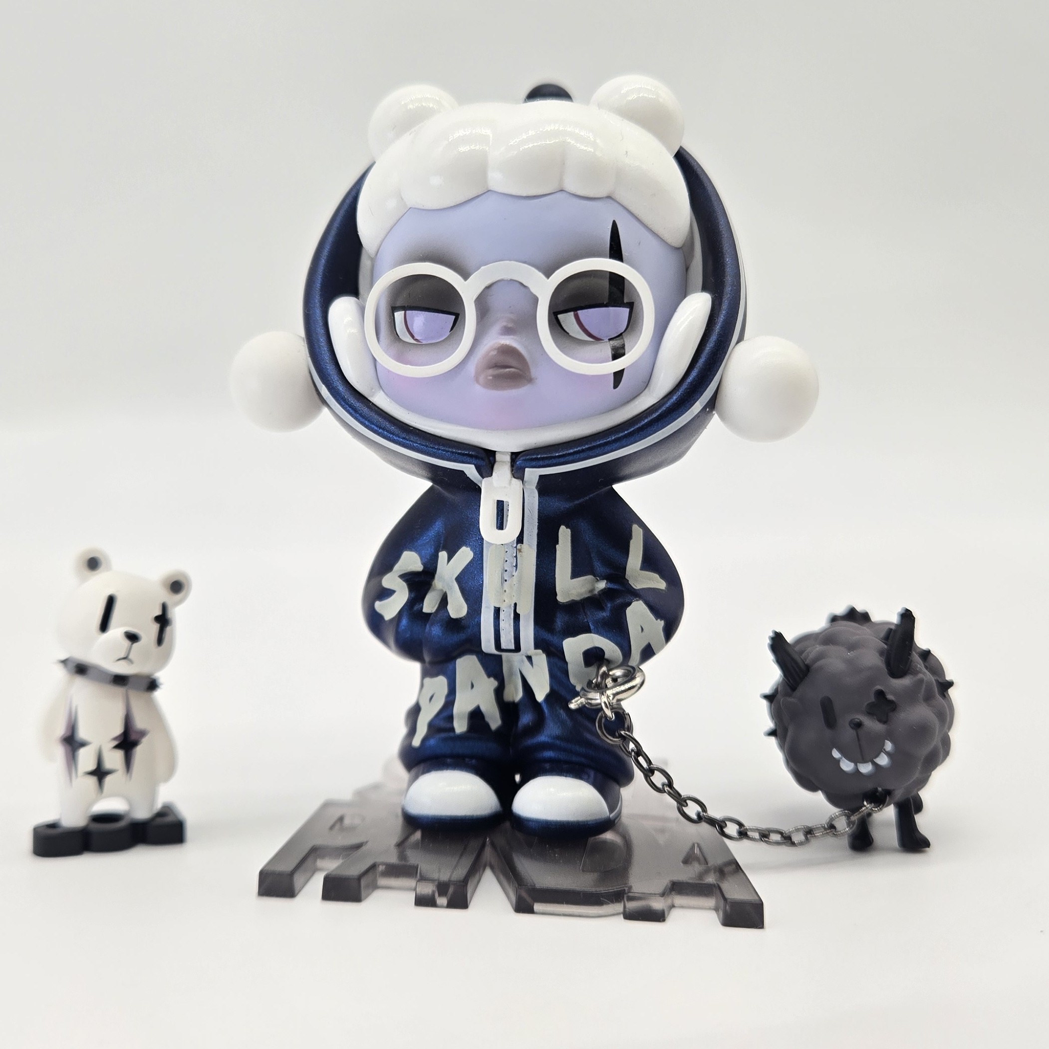 POP MARTA SKULLPANDA The Stylist Secret Chase The Hype Panda Series Figure SKULLPANDA Hype Panda Xiong Miao GREI Certificate GRA000265480883