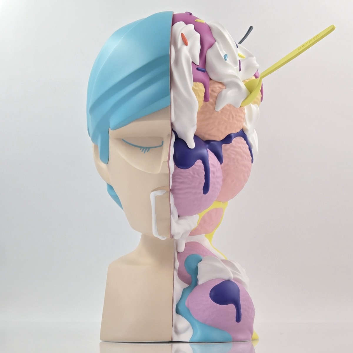 Coarse Coarse Noop's False Paradise Signed Vinyl Sculpture by Mark Landwehr Meltdown Noop's False Paradise Mark Landwehr & Sven Waschk Signed Limited Edition GREI Certificate GRA000175142501