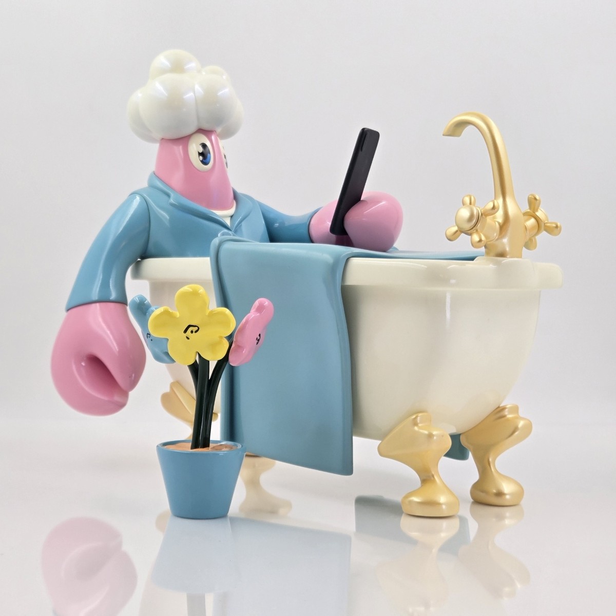 POP MART Philip Colbert Lobster Bath Original Colorway Limited Edition Resin Sculpture Lobster Bath Original Colorway Philip Colbert Limited Edition GREI Certificate GRA000139679309