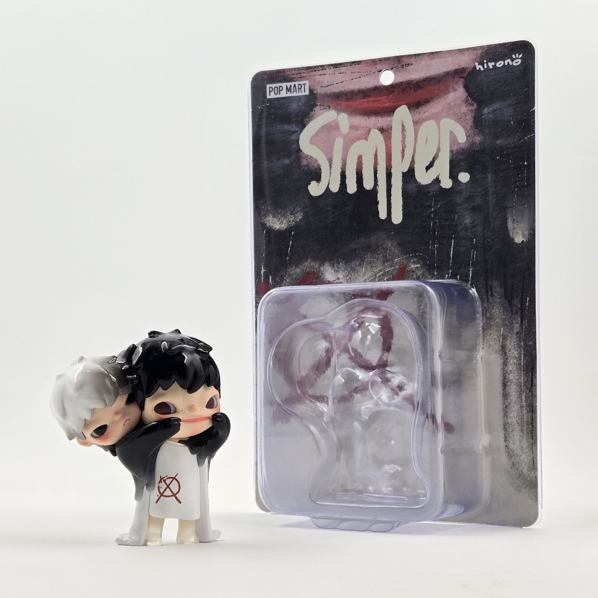 POP MART HIRONO Simper Signed Blister Pack Figure by Lang HIRONO Simper Lang Signed Limited Edition GREI Certificate GRA000114571702