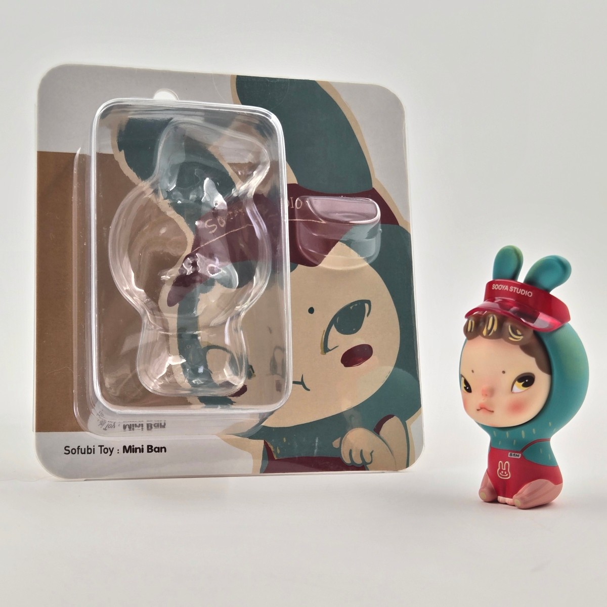 SOOYA Studio Sooya Studio Store Cashier Mini Ban Blister Pack Sofubi Figure Mini Ban Store Cashier Mini Ban Kim Sooya Limited Edition GREI Certificate GRA000135101207