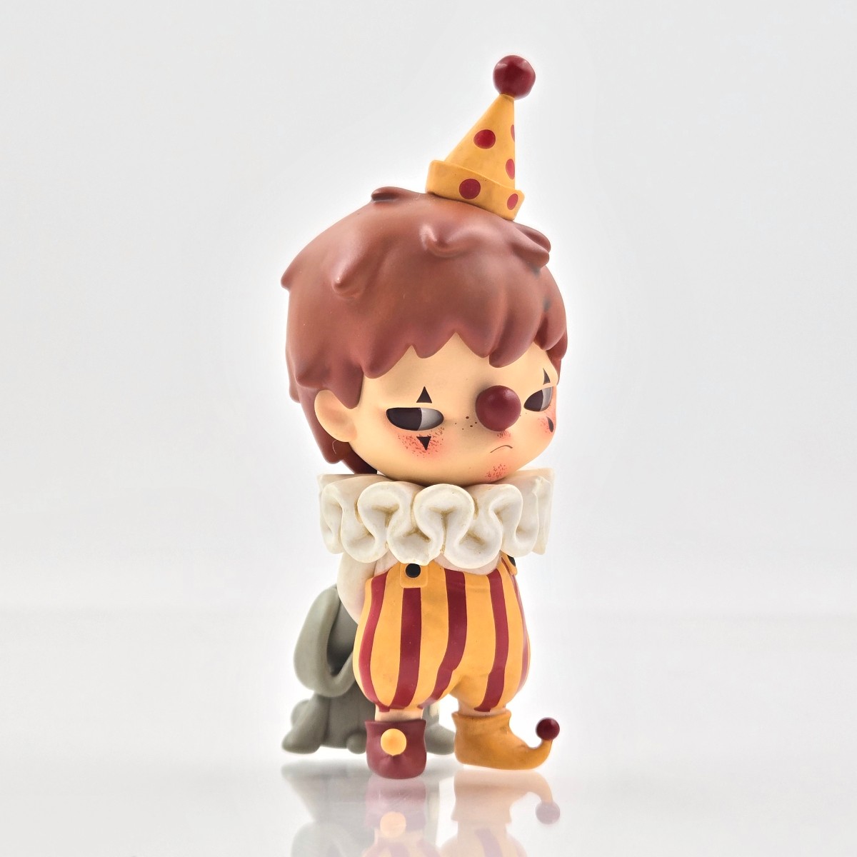 POP MART Hirono Sad Clown Signed Figure by Artist Lang HIRONO Gathering at the POPLAND Lang Signed GREI Certificate GRA000134758631