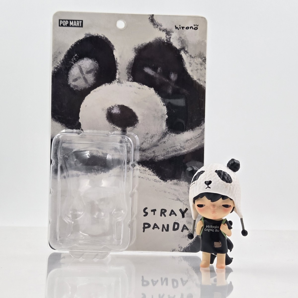 Hirono Stray Panda Chengdu Limited Edition Signed by Lang