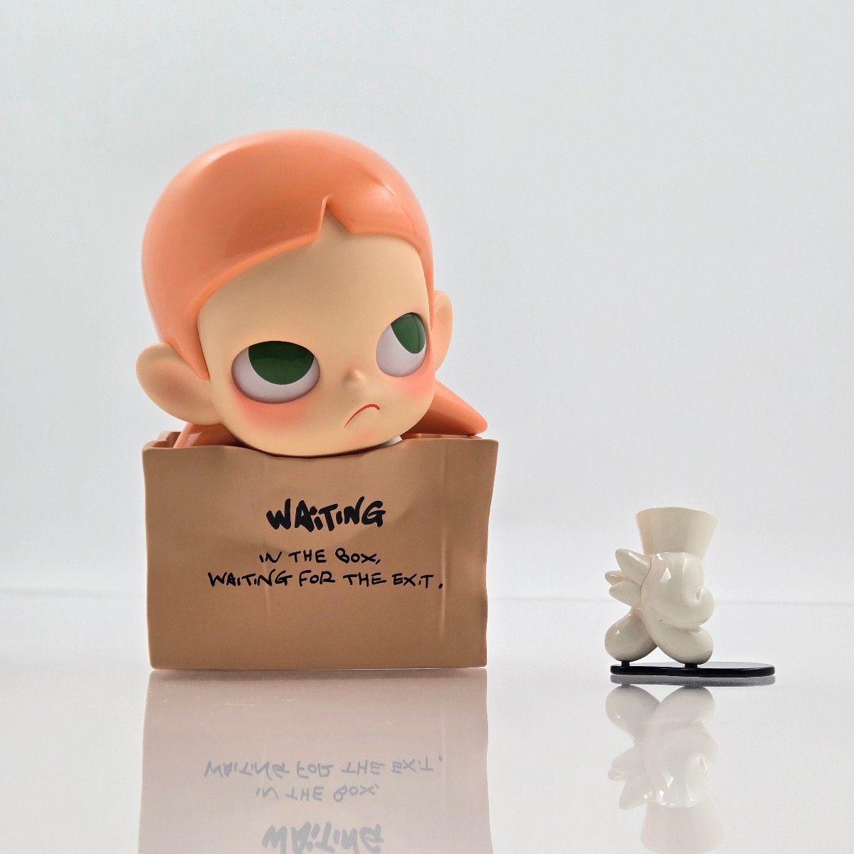 Zsiga Waiting Figurine Signed by Artist Dan