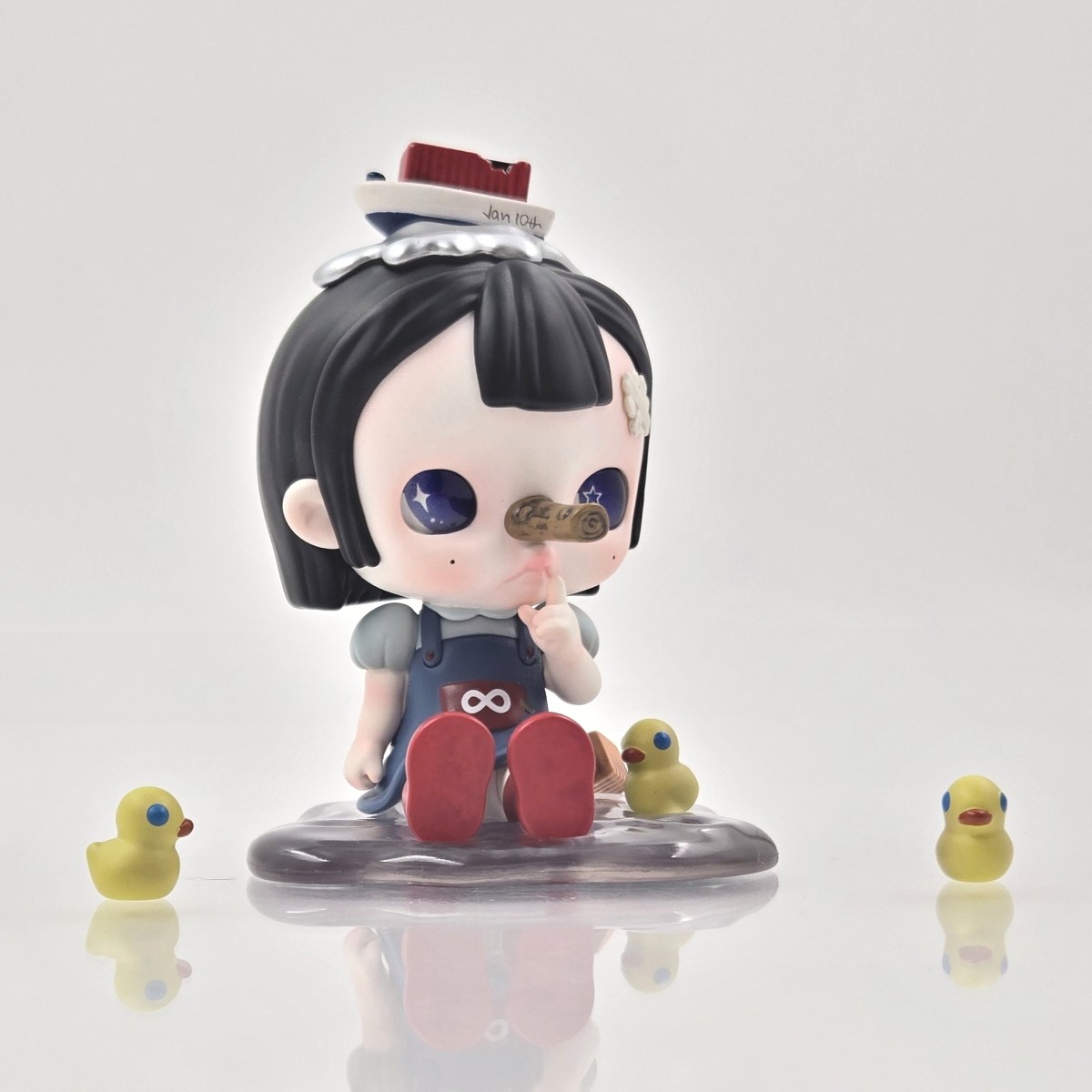 TinyTiny The Lie of Freedom Signed & Remarqued Figure by Artist CJ Yin