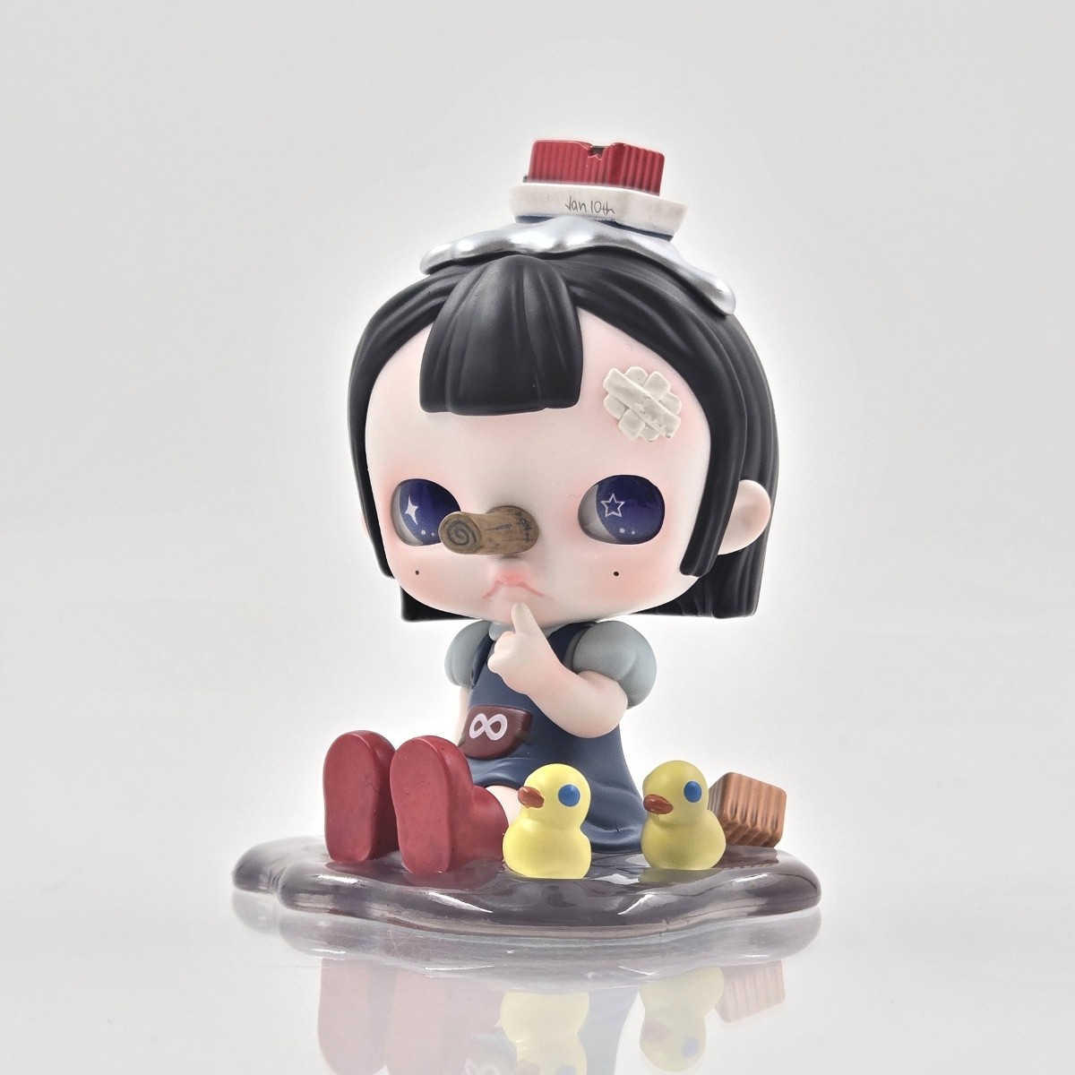 TinyTiny The Lie of Freedom Signed & Remarqued Figure by Artist CJ Yin